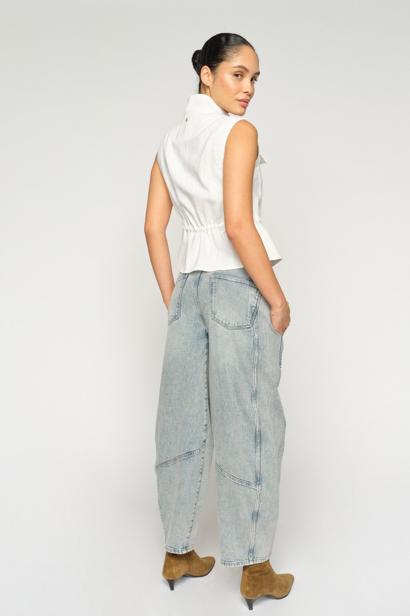 Rosie Galleon jeans – Light Blue
